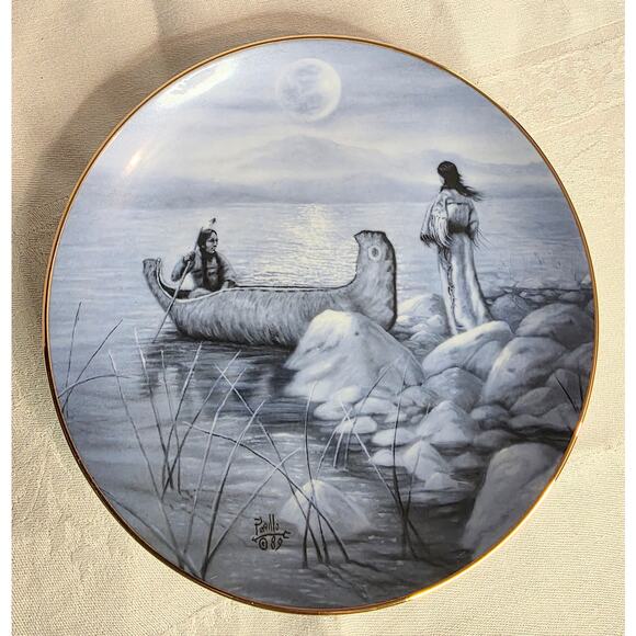 Vintage American Blues Plate Collection by Perillo Winter, Spring Summer Autumn - Picture 5 of 8